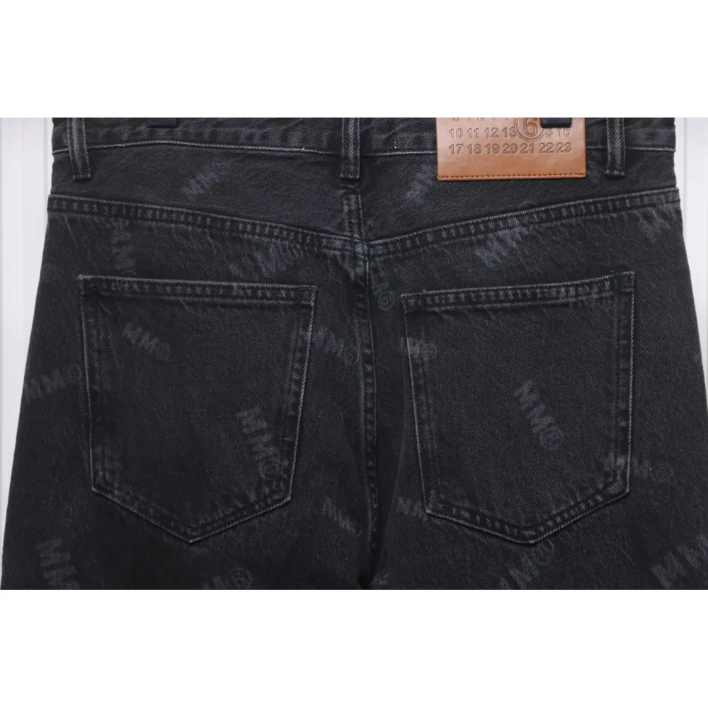 Maison Margiela All Over Logo Jeans