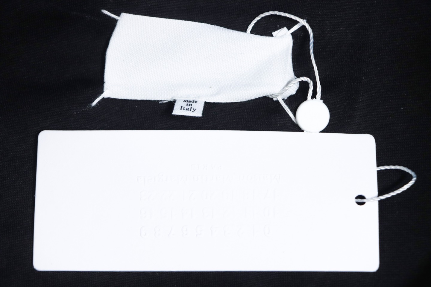 Maison Margiela Ice Blue Collarless Denim Jacket