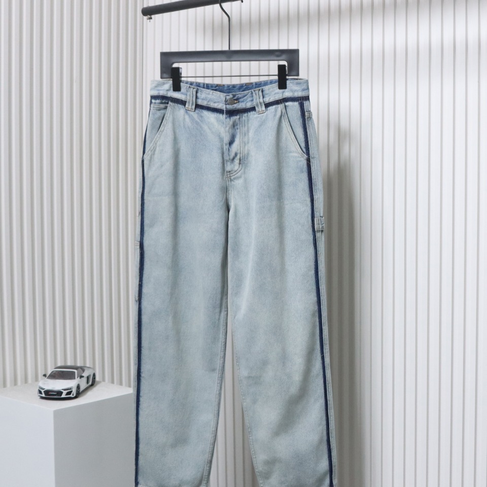 Maison Margiela Ice Blue Denim Trousers