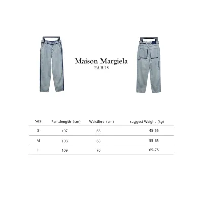 Maison Margiela Ice Blue Denim Trousers 02