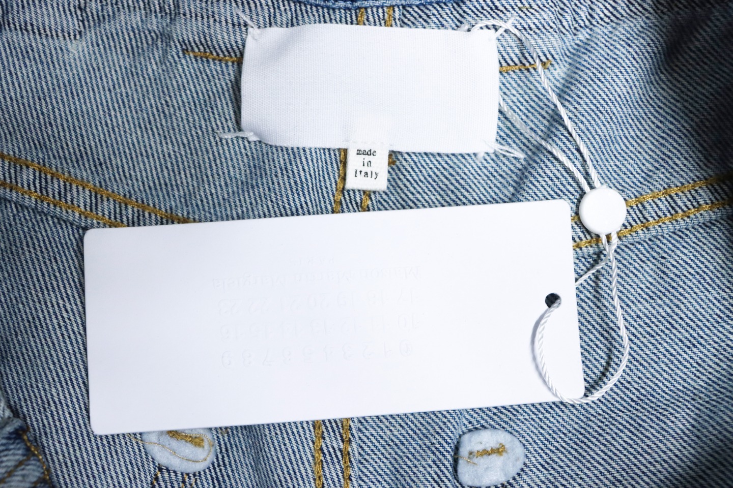 Maison Margiela Ice Blue Denim Trousers