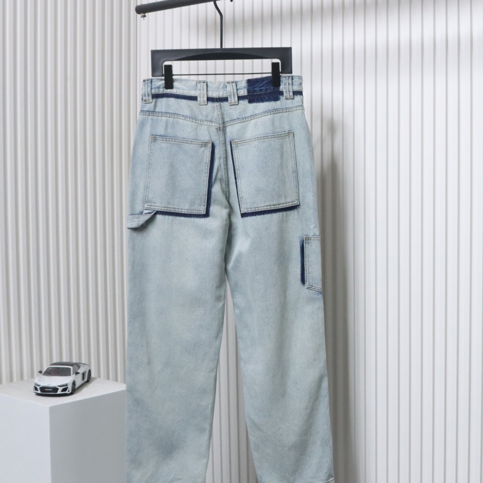 Maison Margiela Ice Blue Denim Trousers