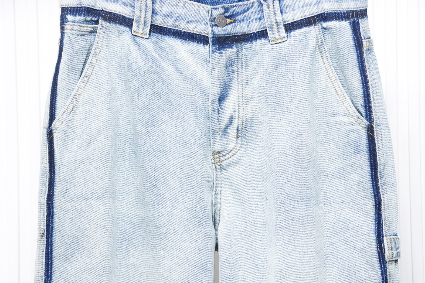 Maison Margiela Ice Blue Denim Trousers