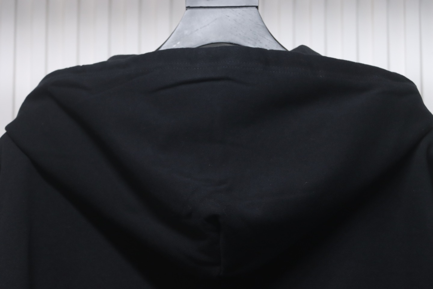 Maison Margiela MM6 23FW Margiela Fluorescent Lettering Hooded Hoodie Black