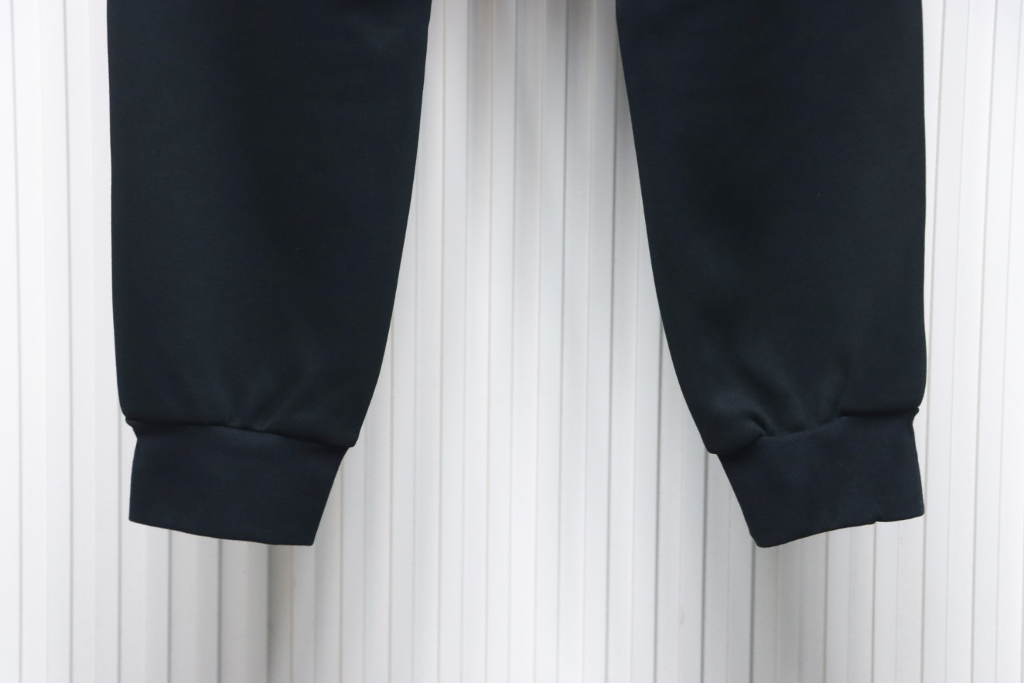 Maison Margiela MM6 Lettering Embroidered Trousers Black