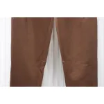 Maison Margiela MM6 Lettering Embroidered Trousers Brown