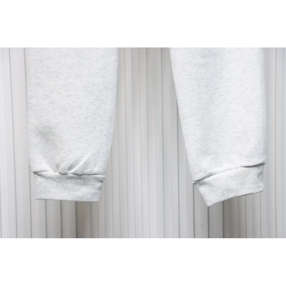 Maison Margiela MM6 Lettering Embroidered Trousers White