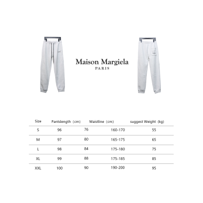 Maison Margiela MM6 Lettering Embroidered Trousers White 02