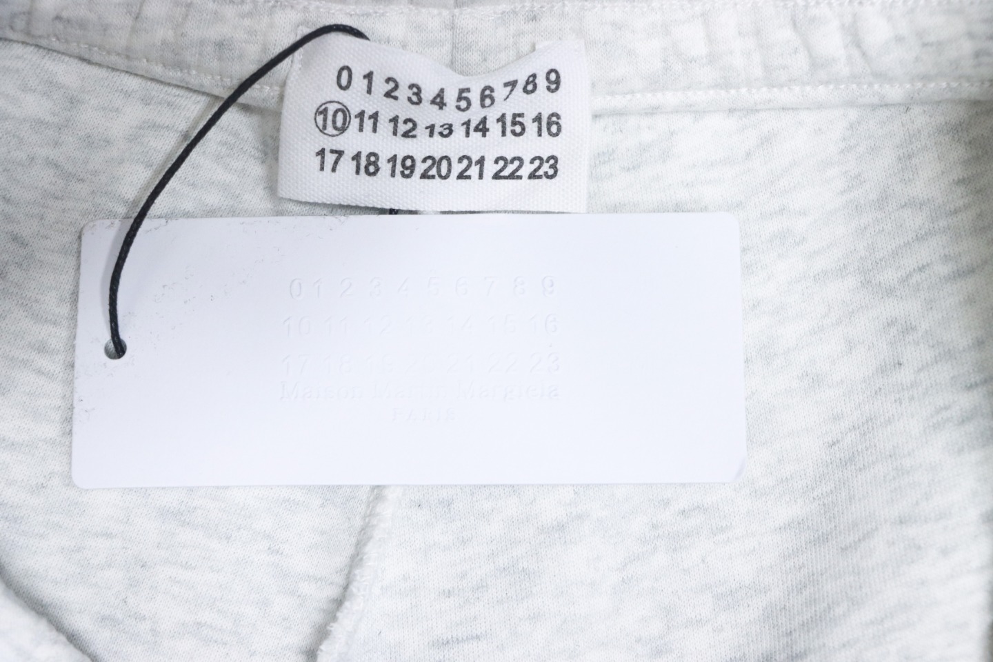 Maison Margiela MM6 Lettering Embroidered Trousers White