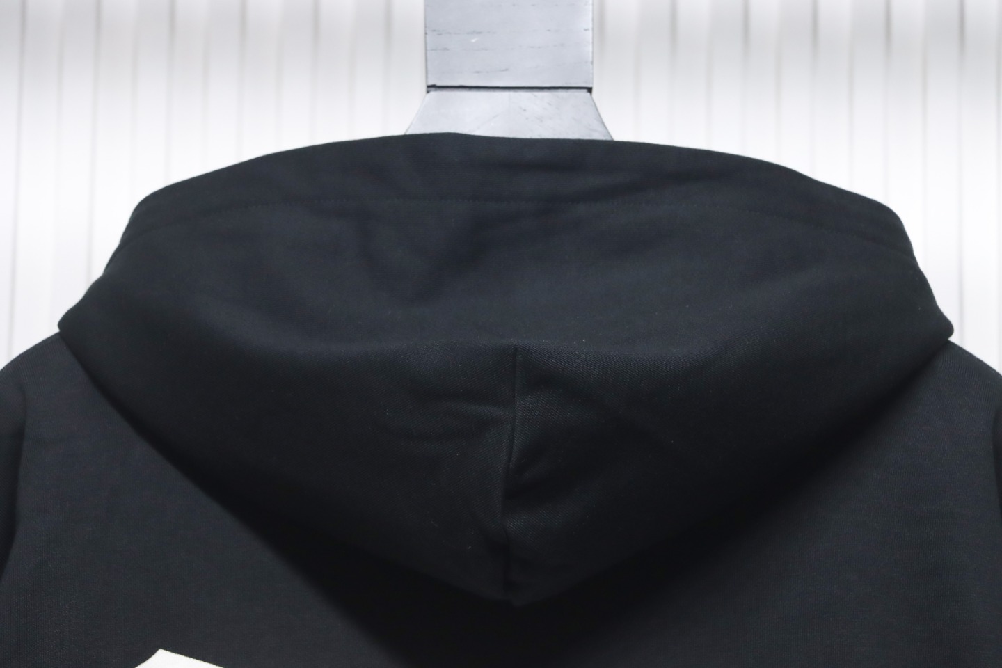 Maison Margiela MM6 Printed Tape Cardigan Hoodie Black