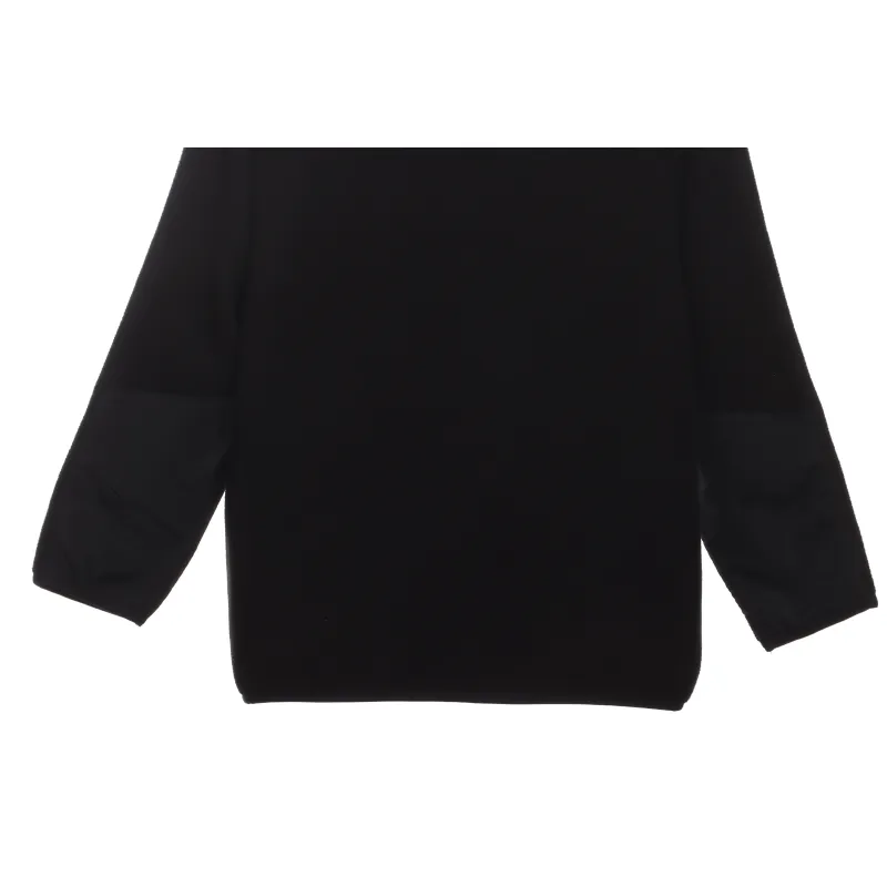 Patagonia Chest Pocket Polar Fleece Stand Collar Jacket Black
