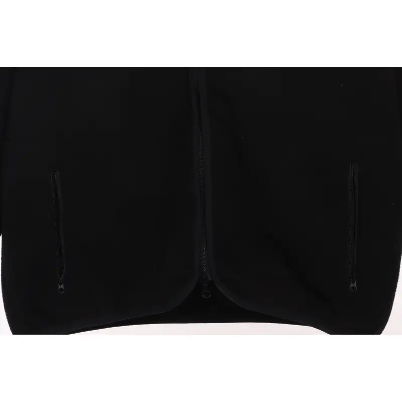 Patagonia Chest Pocket Polar Fleece Stand Collar Jacket Black