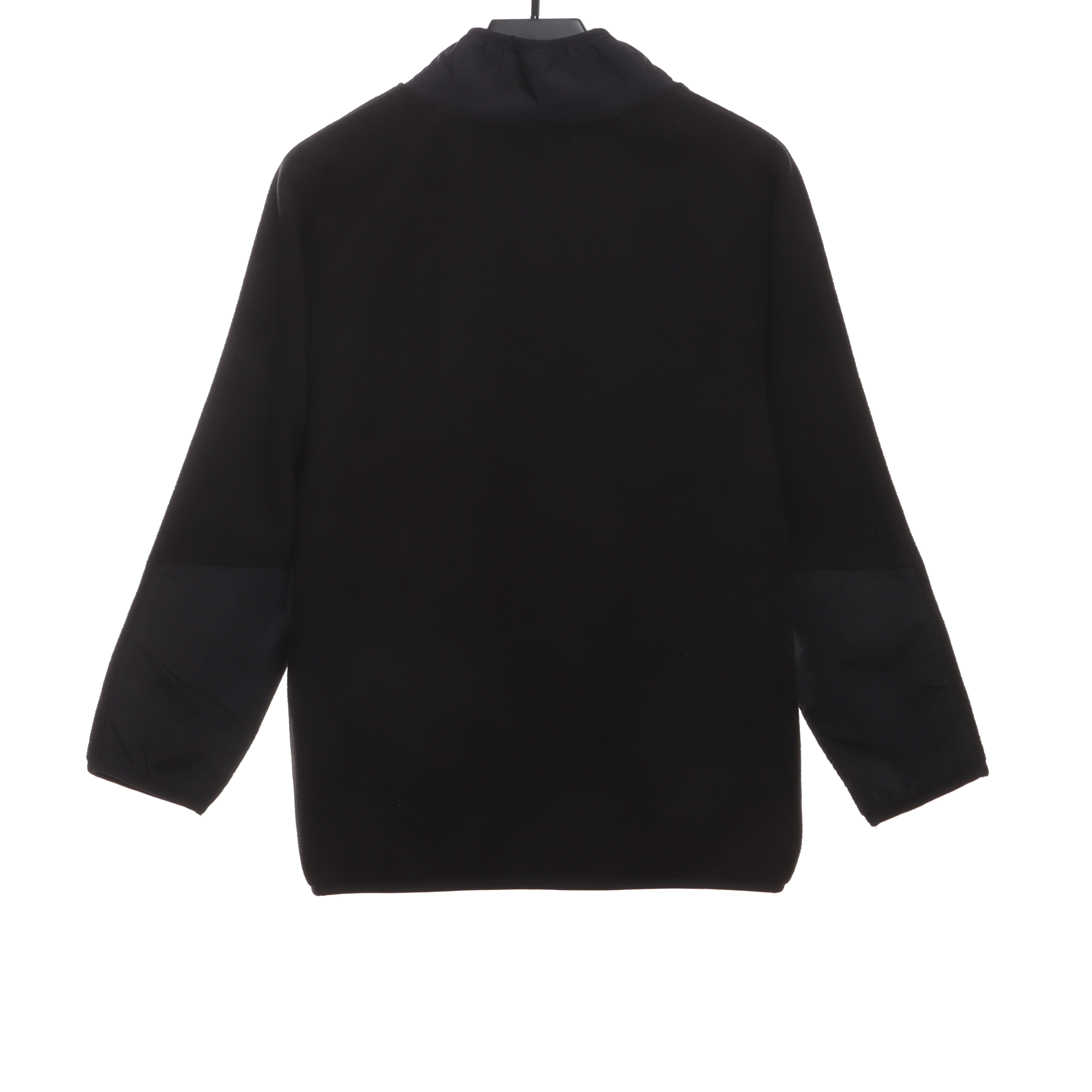 Patagonia Chest Pocket Polar Fleece Stand Collar Jacket Black