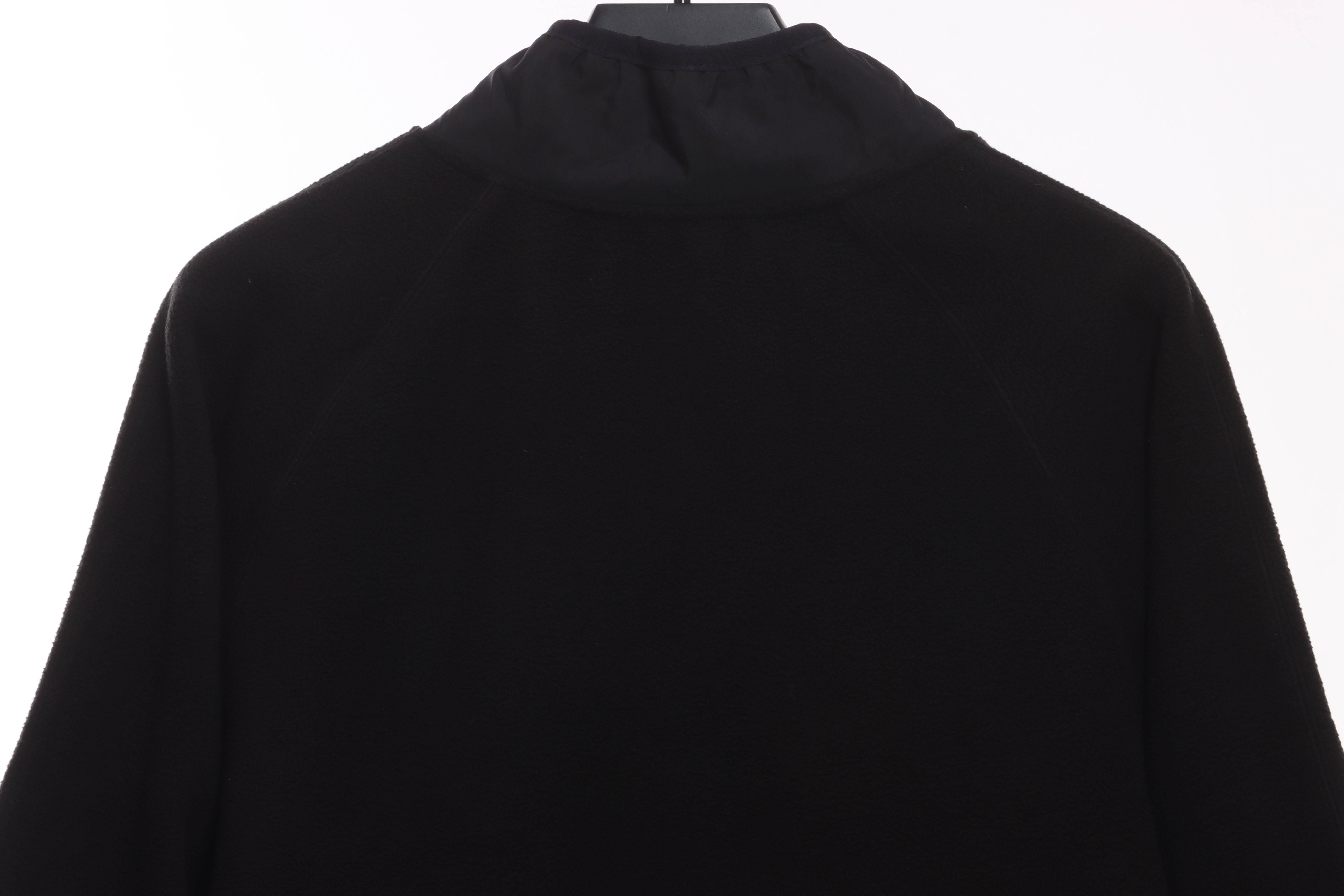 Patagonia Chest Pocket Polar Fleece Stand Collar Jacket Black