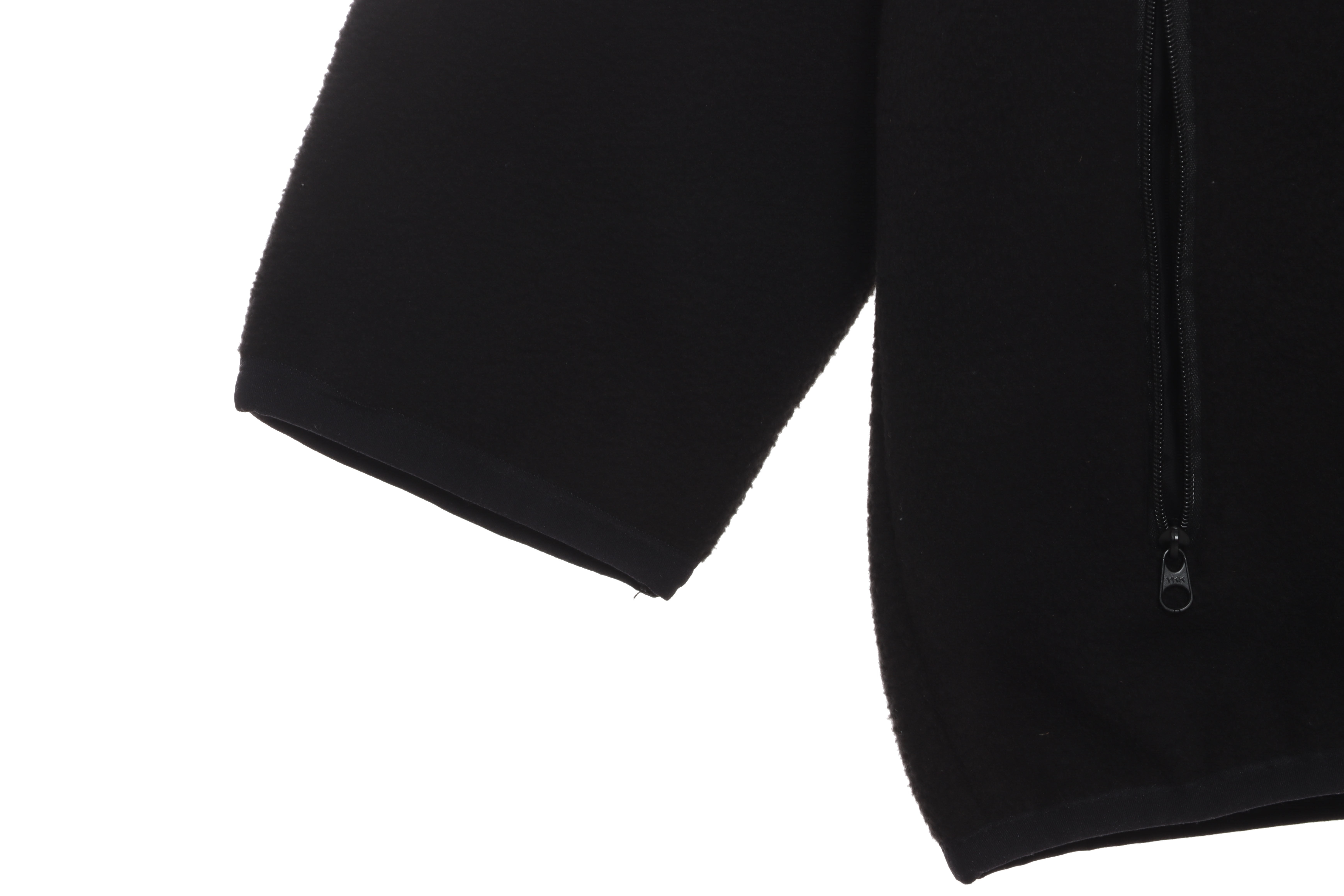 Patagonia Chest Pocket Polar Fleece Stand Collar Jacket Black