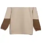 Patagonia Chest Pocket Polar Fleece Stand Collar Jacket Khaki