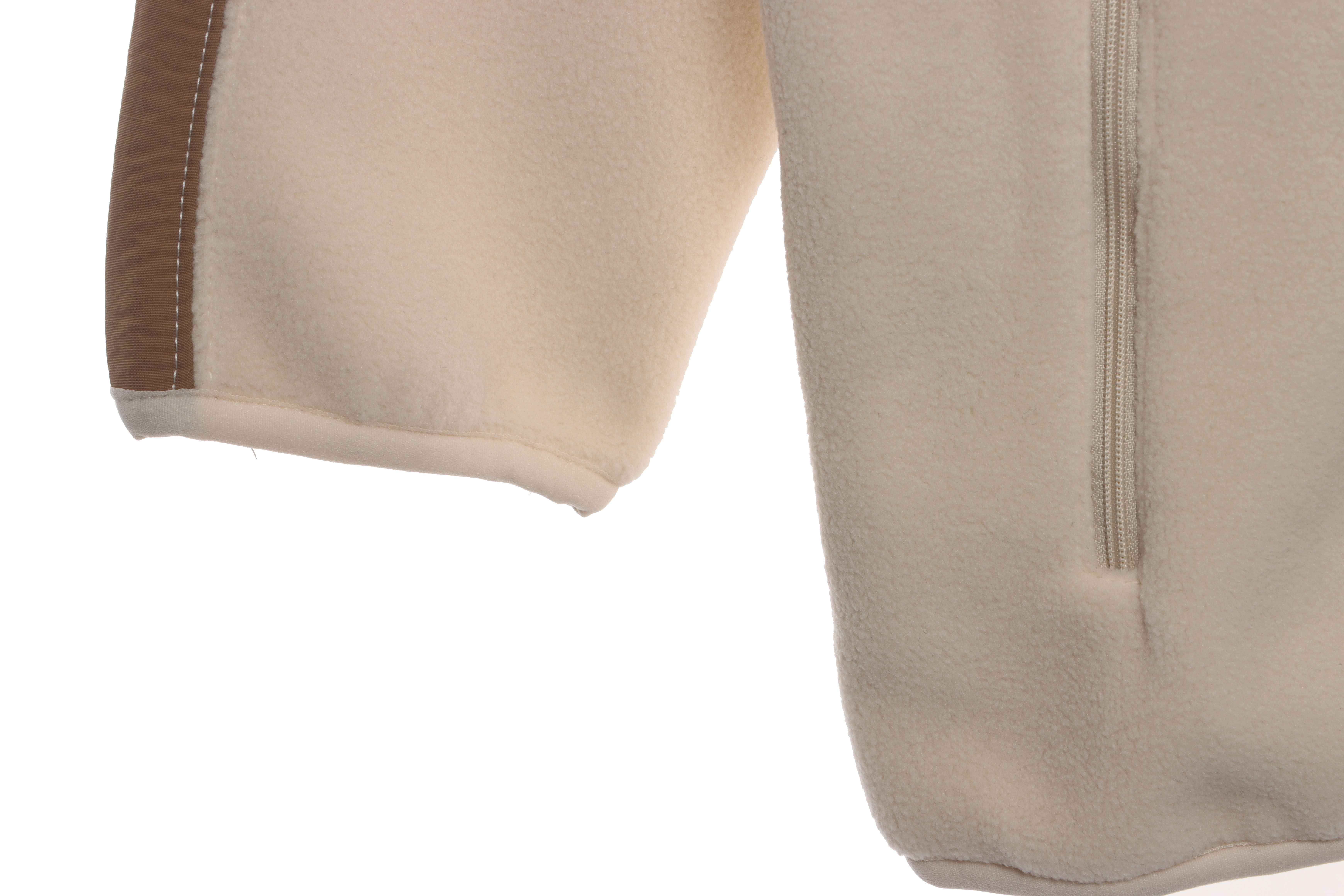 Patagonia Chest Pocket Polar Fleece Stand Collar Jacket Khaki