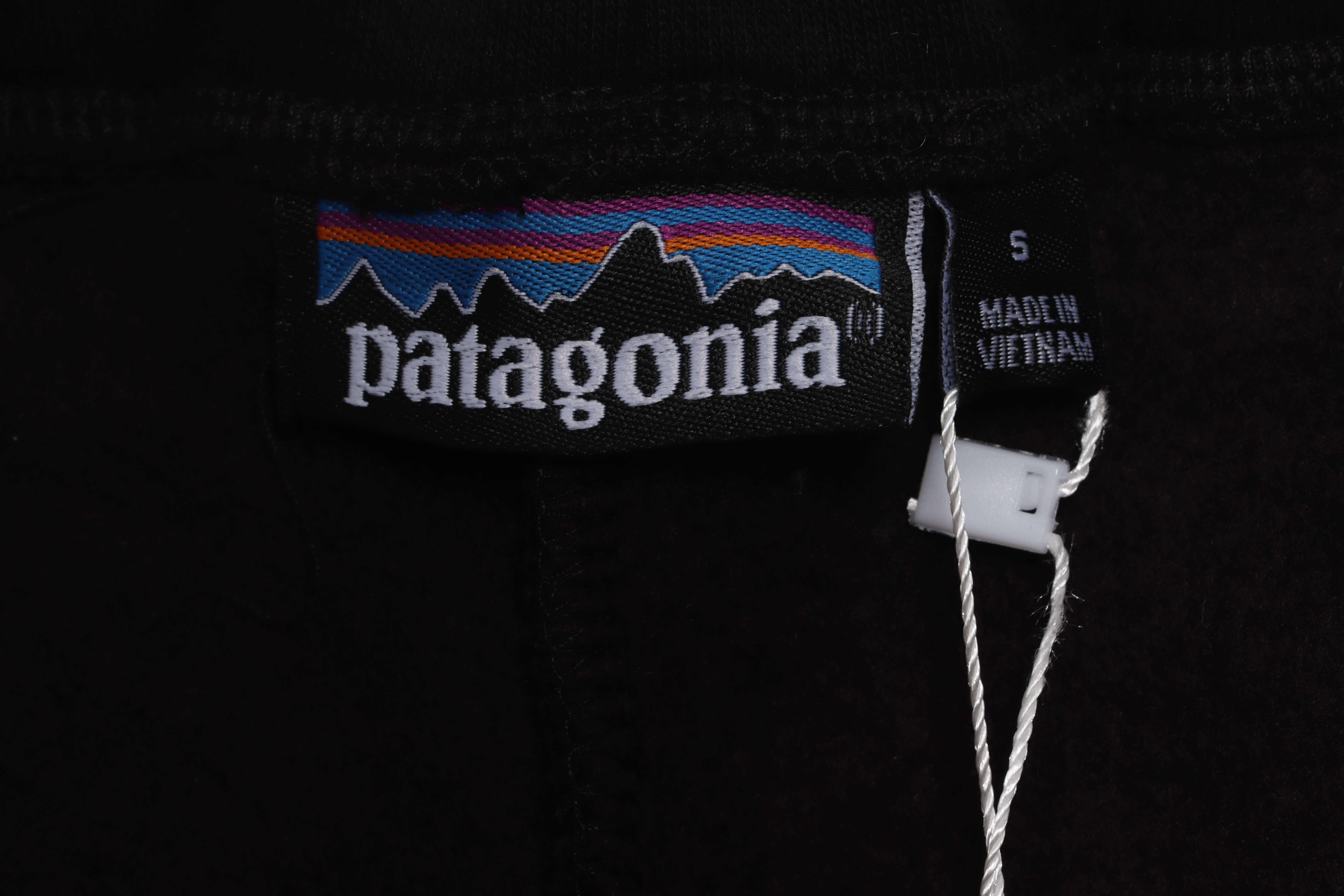 Patagonia Color Striped Leggings Black
