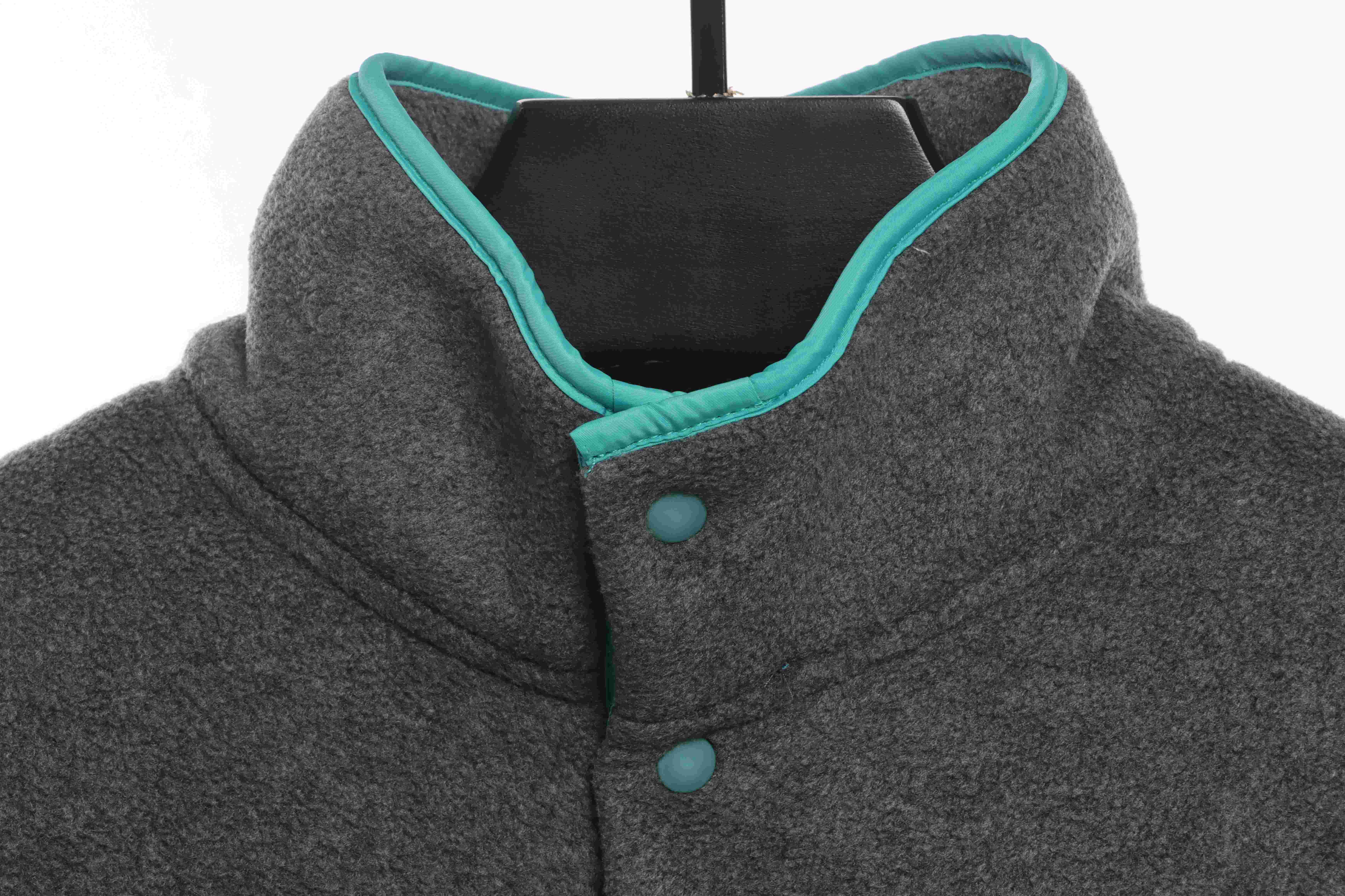 Patagonia Contrast Color Pocket Fleece Grey Green