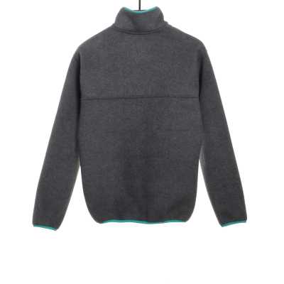 Patagonia Contrast Color Pocket Fleece Grey Green 02