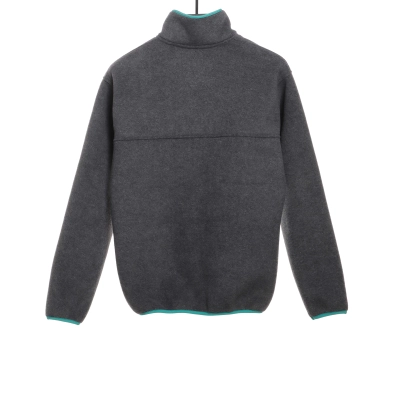 Patagonia Contrast Color Pocket Fleece Grey Green 02
