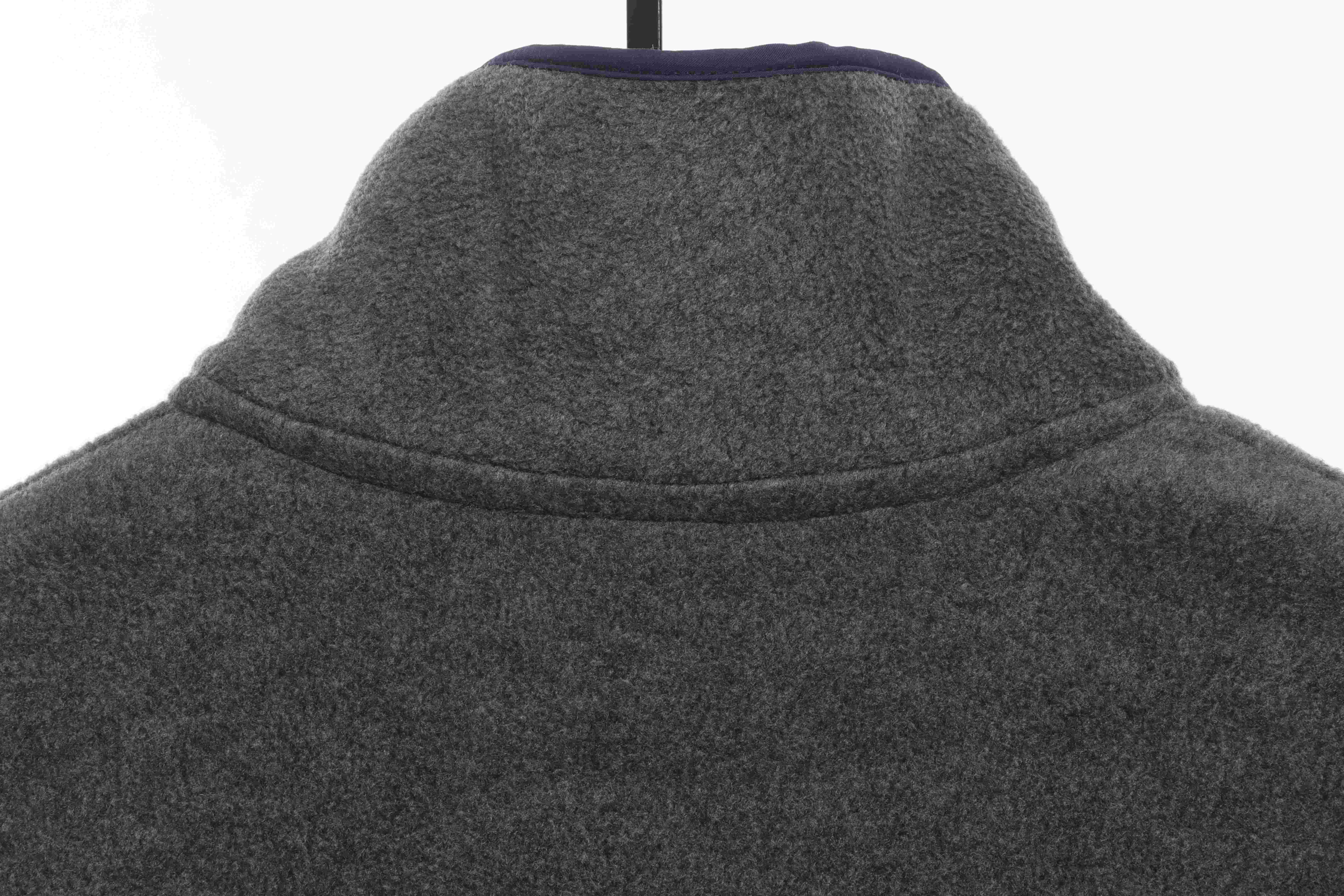 Patagonia Contrast Color Pocket Fleece Grey Purple