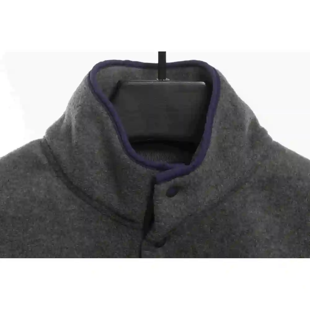 Patagonia Contrast Color Pocket Fleece Grey Purple
