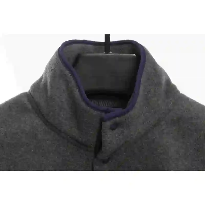 Patagonia Contrast Color Pocket Fleece Grey Purple