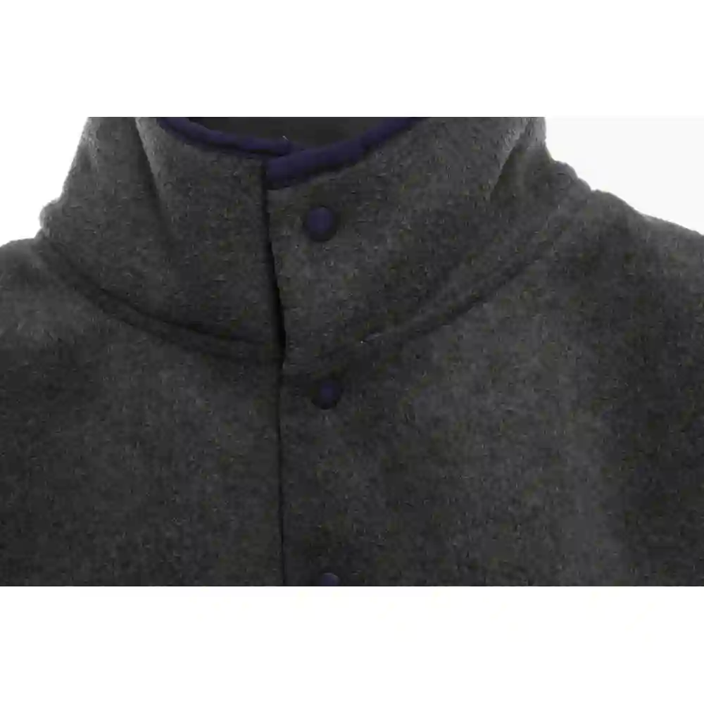 Patagonia Contrast Color Pocket Fleece Grey Purple