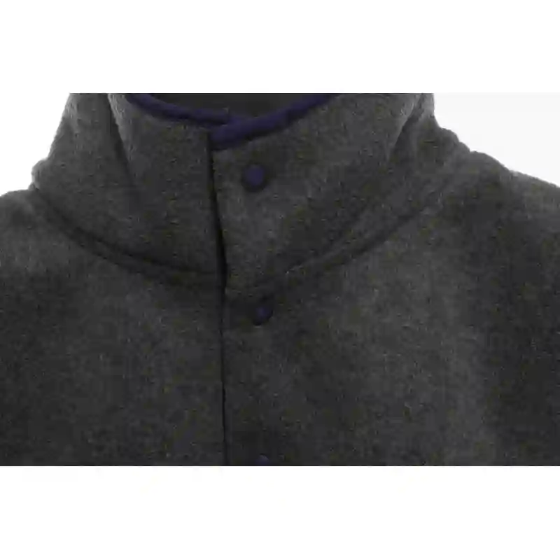 Patagonia Contrast Color Pocket Fleece Grey Purple