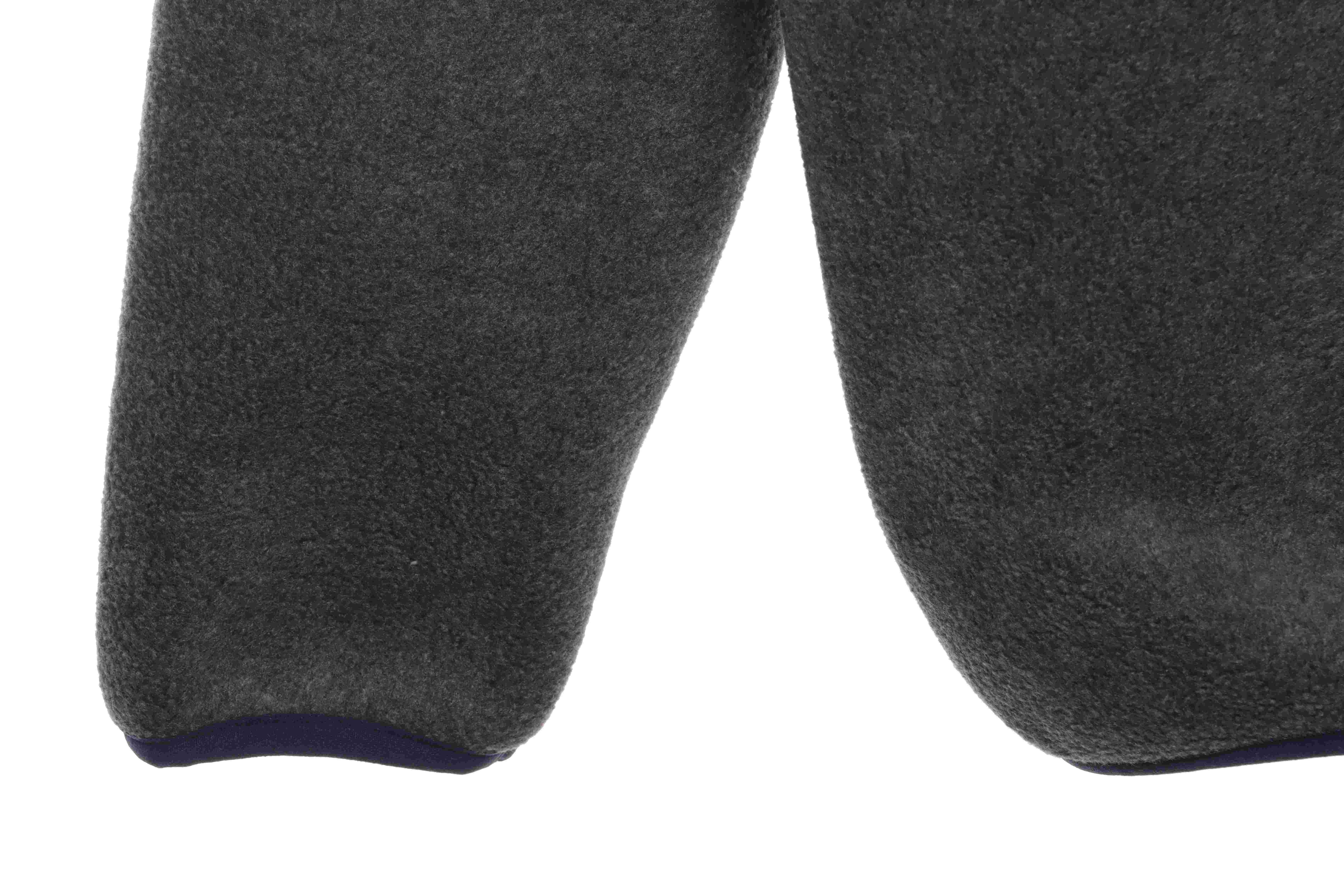 Patagonia Contrast Color Pocket Fleece Grey Purple