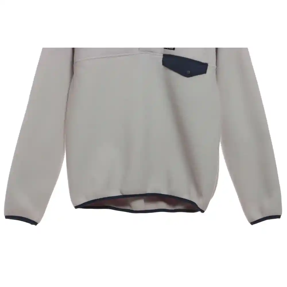 Patagonia Contrast Color Pocket Fleece White