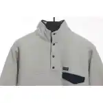 Patagonia Contrast Color Pocket Fleece White