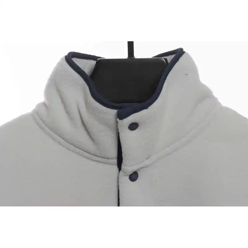 Patagonia Contrast Color Pocket Fleece White
