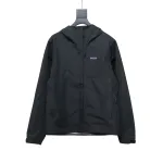 Patagonia Basics Logo Jacket Zip-Up Jacket Black