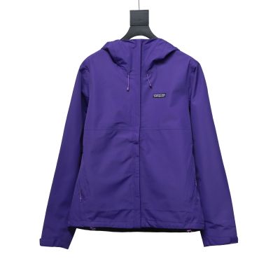 Patagonia Basics Logo Jacket Zip-Up Jacket Purple 01