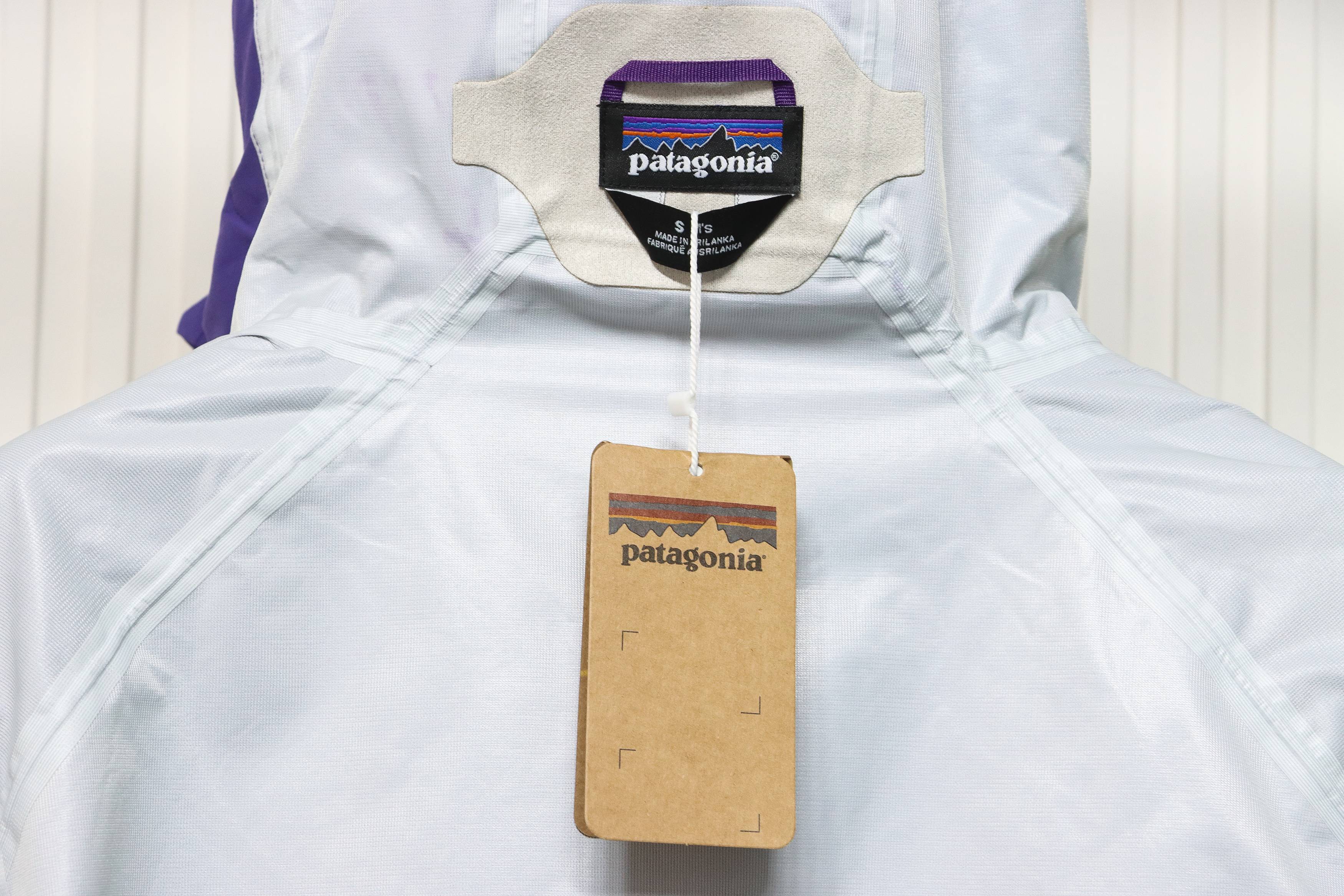 Patagonia Basics Logo Jacket Zip-Up Jacket Purple