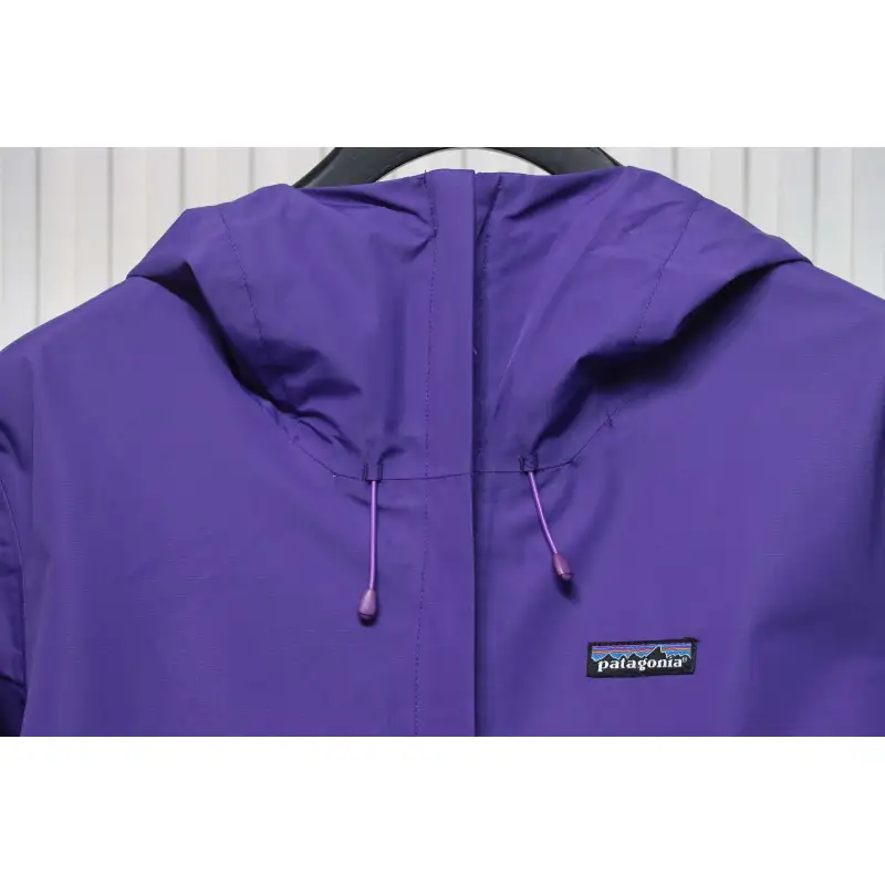 Patagonia Basics Logo Jacket Zip-Up Jacket Purple