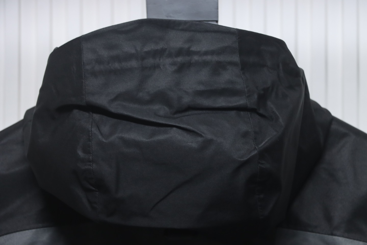 Patagonia Shark Mountain Logo Fully Rubberized Jacket Black