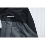 Patagonia Shark Mountain Logo Fully Rubberized Jacket Black