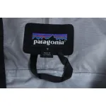 Patagonia Shark Mountain Logo Fully Rubberized Jacket Black