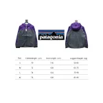 Patagonia Shark Mountain Logo Fully Rubberized Jacket Purple