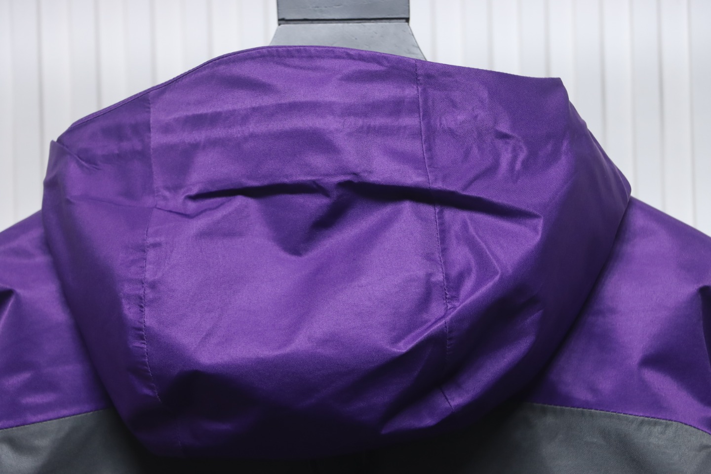 Patagonia Shark Mountain Logo Fully Rubberized Jacket Purple