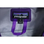 Patagonia Shark Mountain Logo Fully Rubberized Jacket Purple