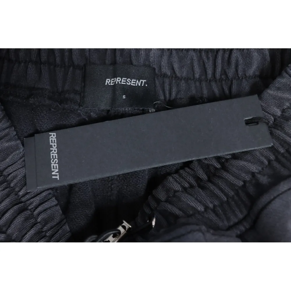 Represent 21fw Basic Washed Distressed Drawstring Pants
