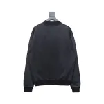 Represent 24FW Basic Washed Distressed Crew Neck Hoodie