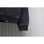 Represent 24FW Basic Washed Distressed Crew Neck Hoodie