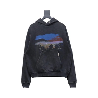 Represent 24FW Night View Hooded Hoodie 01