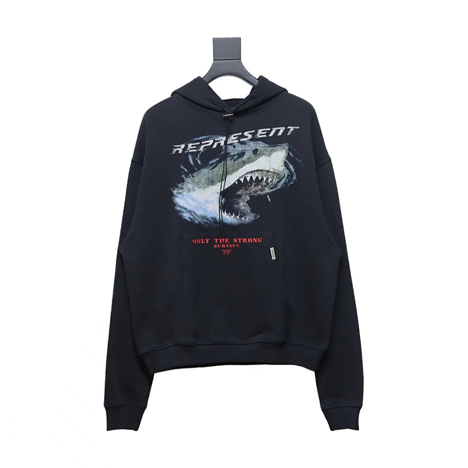Represent 24FW Shark Hoodie