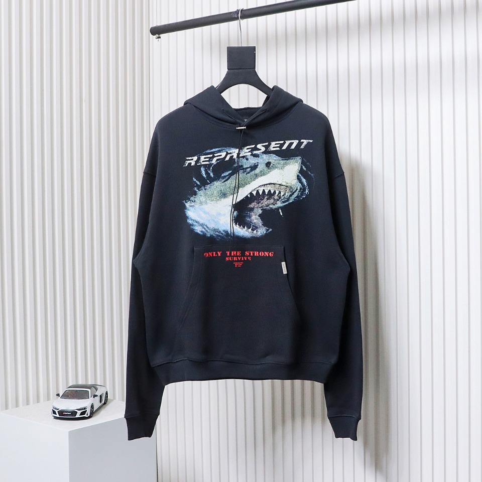 Represent 24FW Shark Hoodie